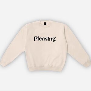 Pleasing Cream Sweatshirt
